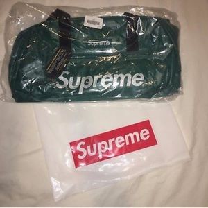 Supreme Nylon Duffle Bag Dark Teal